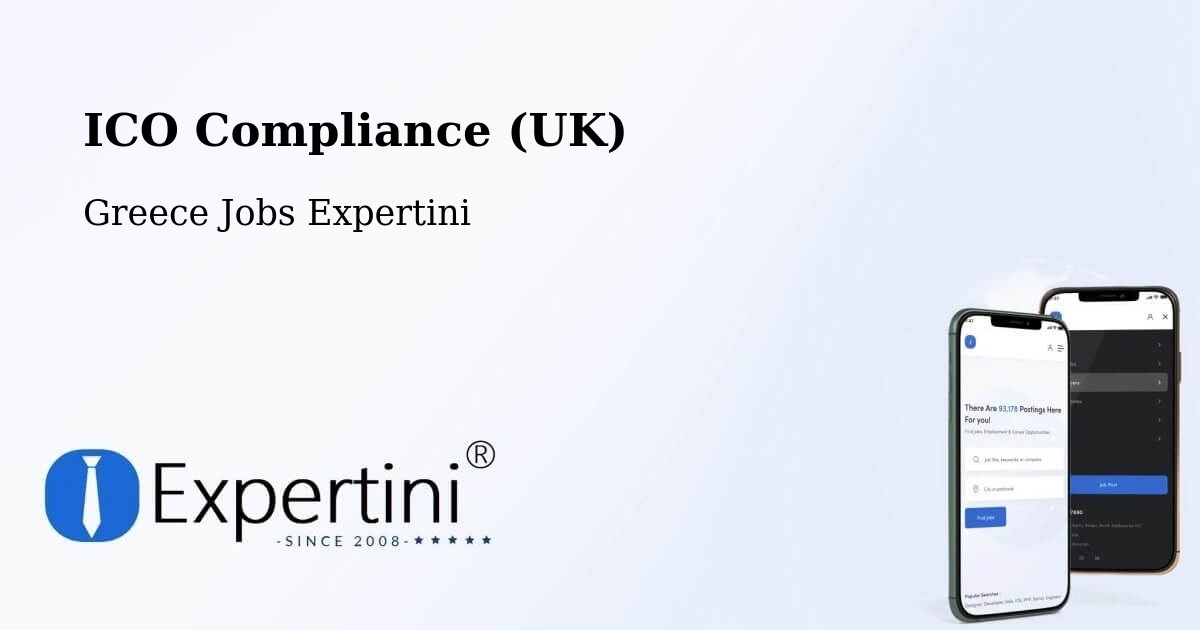 UK Data Protection & ICO Compliance – Chalkiádes - Greece Jobs Expertini